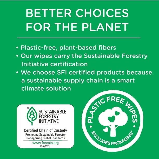 Sensitive Plus Baby Wipes 200ct, For Sensitive Skin With Naturally Derived Ingredients, Plastic-Free Wipes, 100% Purified Water - Image 2