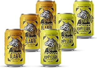 KIT CERVEJAS UNICORN LAGER 2 CAIXA C/6 LATAS 350ML
