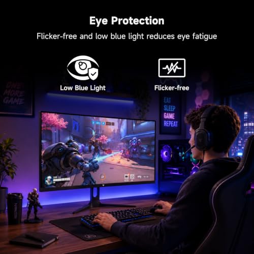 Image of KTC 32 Inch 280Hz 240Hz Curved Gaming Monitor, FHD 1500R PC Monitor 1080P, Adaptive-Sync, HDR, 128% sRGB, 3500:1 Contrast, HDMI /DisplayPort, VESA Compatible, H32C5