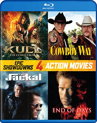 Películas de acción Epic Showdowns para cinéfilos que buscan Blu-ray de USA 4