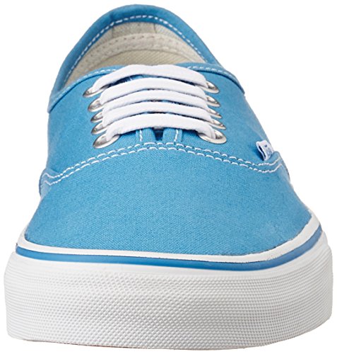 Image of Vans Unisex Authentic (Canvas) Cendre Blue and True White Sneakers - 11 UK /India (46 EU)