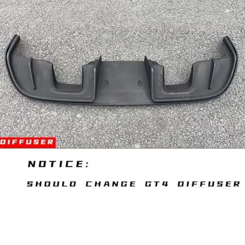 Silenciador punta de escape boquilla tubo doble negro para Porsche 718 Boxster GT3 4