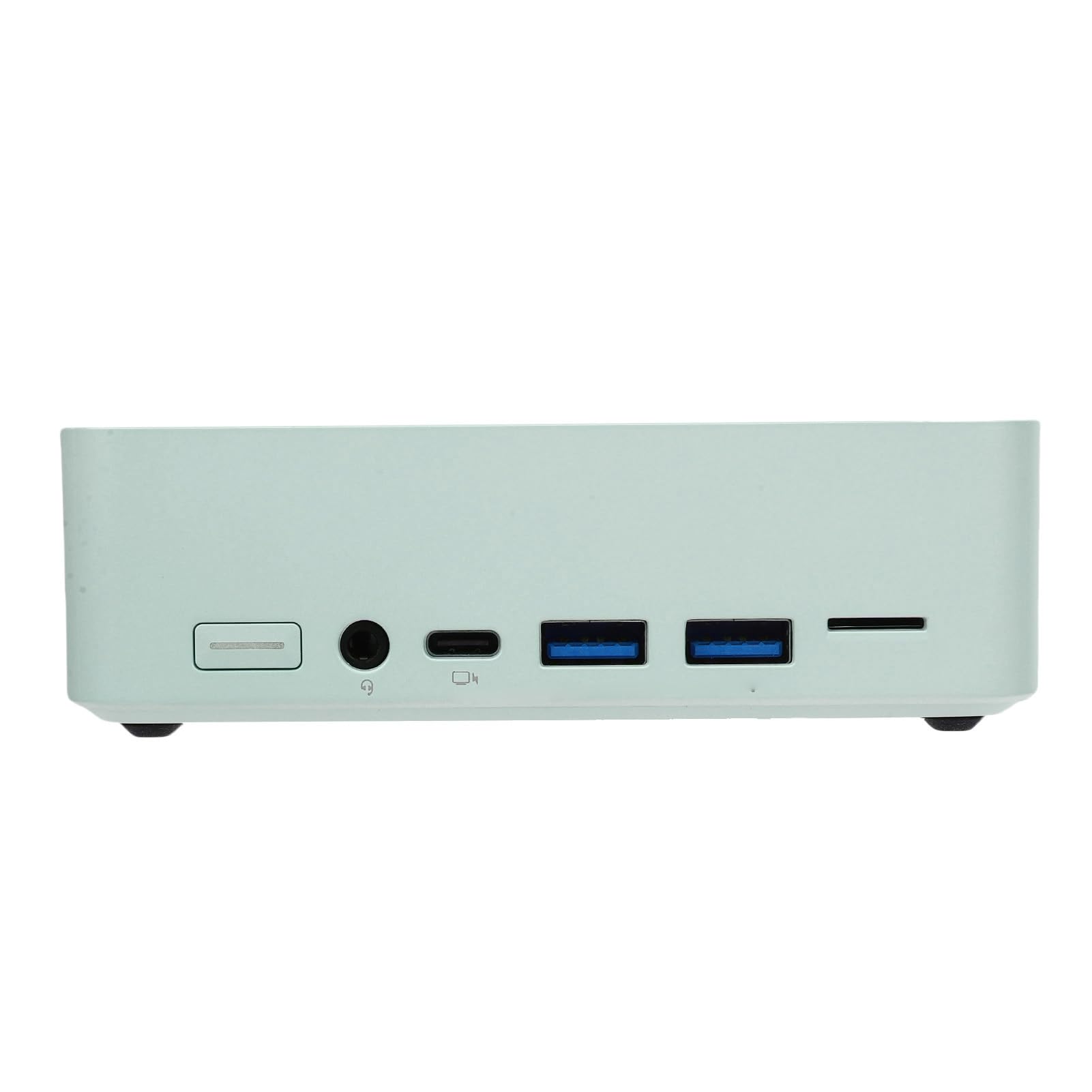 Jiawu Dwuzakresowy Komputer Stacjonarny 2.4G 5G DDR4 4.2 Kompaktowy Mały Komputer Stacjonarny do Pracy Biurowej (16G i 1 TB Zielony)