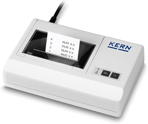 KERN Nadeldrucker (zum Ausdrucken von Wägewerten, Rezepturen, Stückzahlen etc., 