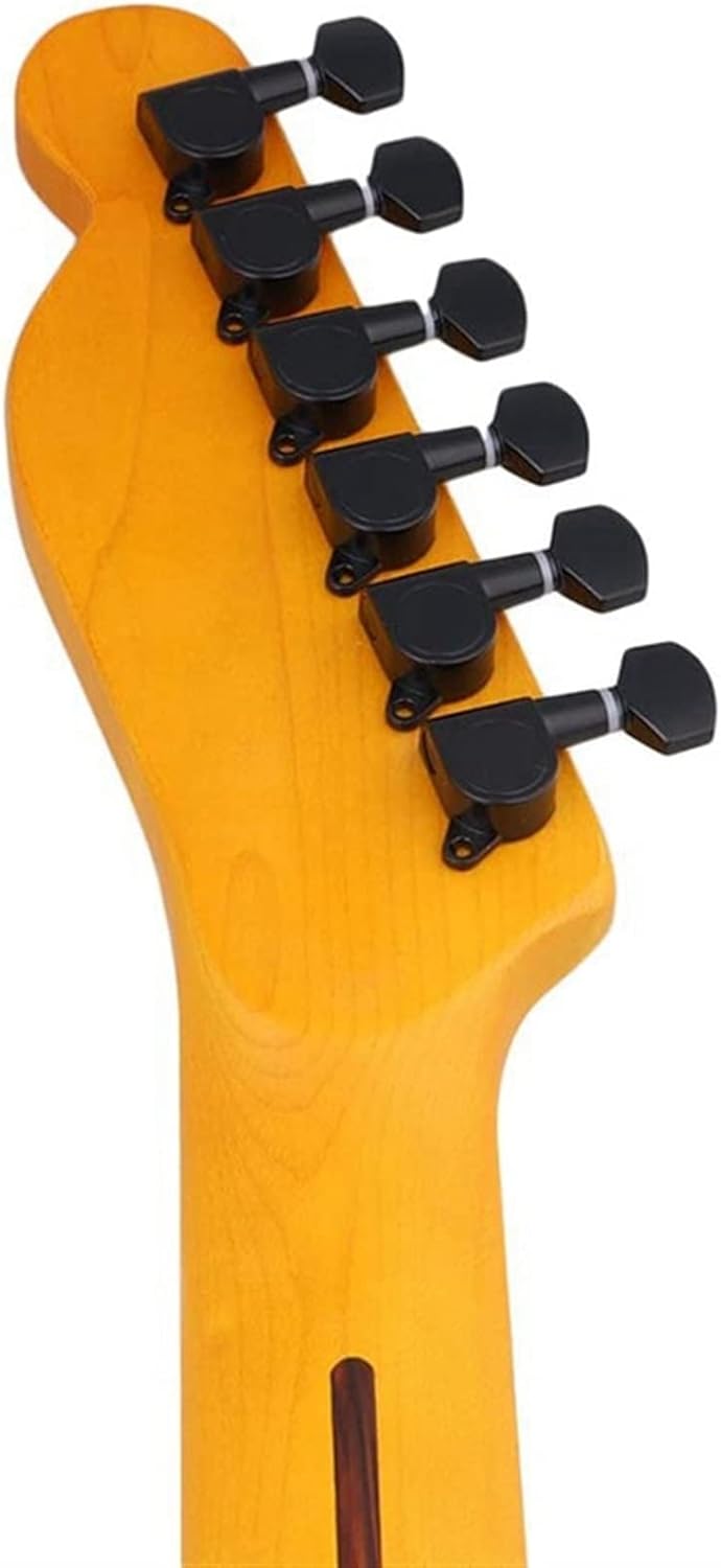 FLFL ギターチューニングペグ2R 2Lチューナーマシンヘッド＆6 PCSギターストリングTripleCorned Chord T