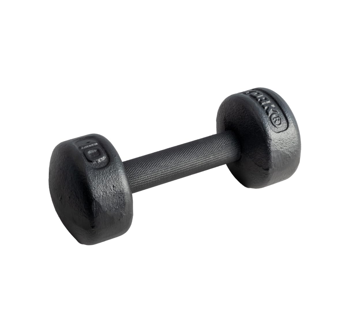 YORK Legacy Solid Round Dumbbell 10 LB Black