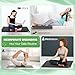Grounding Mat for Improve Sleep, Pain Relief, Inflammation,22.68 x 35.43 inch Earthing Mat Grounding Pad for Bed, Feet, Yoga, Working, Enjoy The Grounding Effect at House