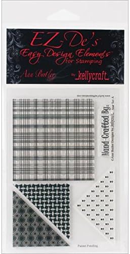 KellyCraft EZ-De's Star Polymer Stamp, Set A