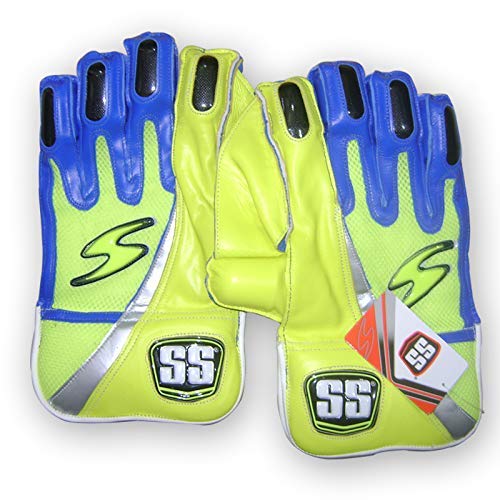 Buy SS Platino Cricket Wicket Keeping Gloves, Mens (Multicolour