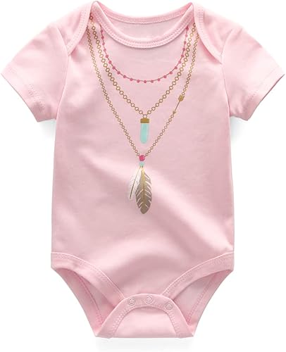 Miniatura 8 de Chamie Mameluco de bebé recién nacido, paquete de 3 mamelucos de manga corta para niños y niñas