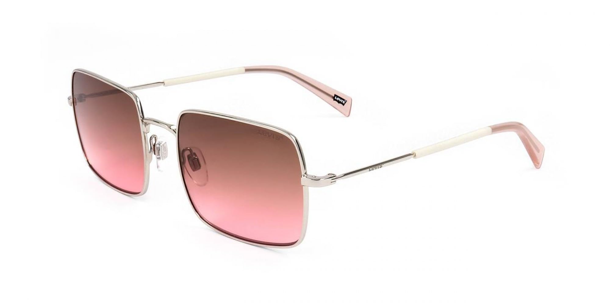 LEVI'S GAFAS DE SOL LV 1019/S COLOR PALLADIUM TALLA 57/145/20 PARA UNISEX ADULT BROWN PINK SHADED