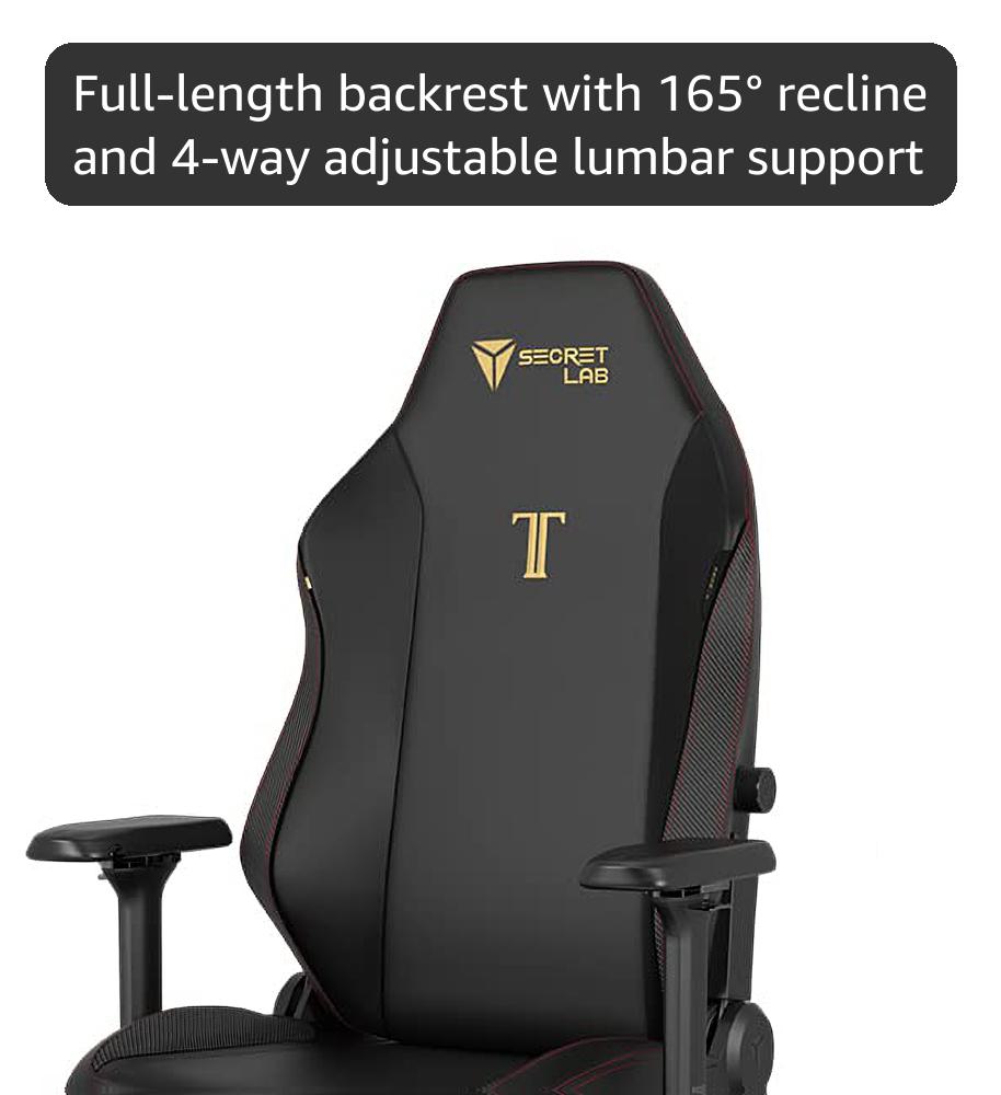 Amazon.com: Secretlab Titan Evo Stealth Gaming Chair - Reclining Amazon.com: Secretlab Titan Evo Stealth Gaming Chair - Reclining