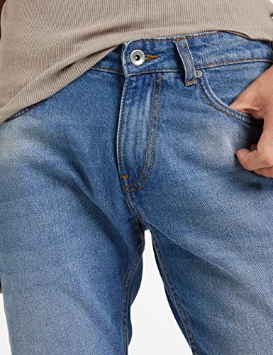 Image of Amazon Brand - Symbol Men Cotton Rich Stretchable Jeans | Casual Denim Relaxed Fit