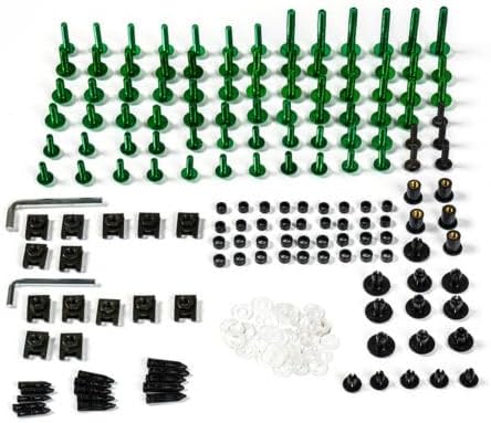 Motorcycle Fairing Bolt Kits Screws for Kawasaki ZX-12R ZX12R 2000 2001 2002 2003 2004 2005 2006 Aluminum Complete Fasteners Hardware Clips