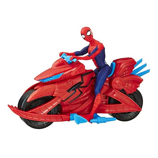 Spiderman - Spiderman with Cycle, multicolor (Hasbro E3368) , color/modelo surtido