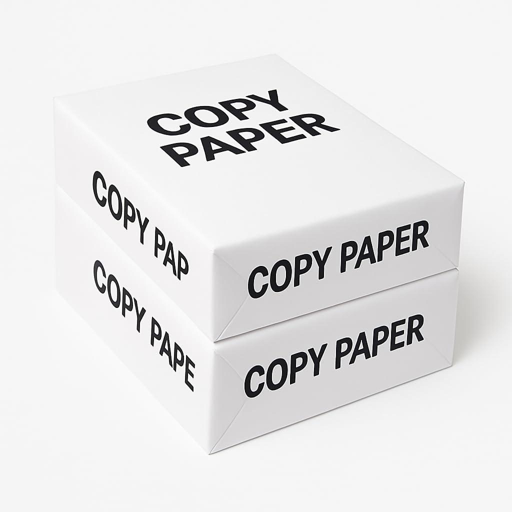 Multipurpose Printer Paper, Premium Color 20 lb Copy Paper, 8.5 x 11-2 Reams (1,000 Sheets) - 96 Bright, Made in the USA
