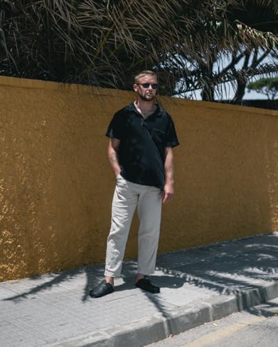 Sandgrens Handmade Unisex Cork Mules | European Top Grain Leather Sandals with Soft Suede Cushioned Footbed and EVA Rubber Sole | Toledo2