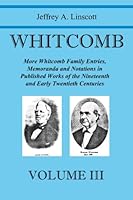 WHITCOMB, Volume III 1935573225 Book Cover