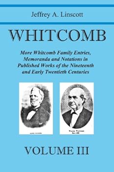 Perfect Paperback WHITCOMB, Volume III Book