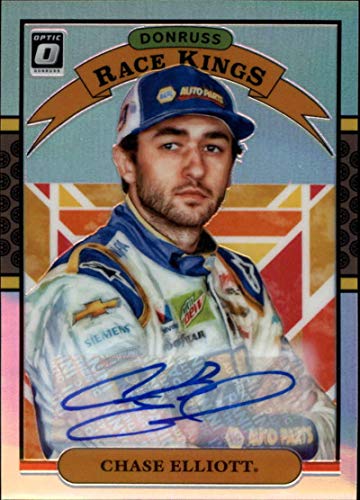 2020 Donruss Racing Optic Signatures Holo #1 Chase Elliott Auto SERPR25 NAPA Auto Parts/Hendrick Motorsports/Chevrolet Official NASCAR Trading Card made by Panini America