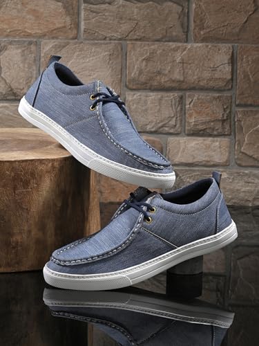 Image of Server Men's Sneakers OG-30 | Casual Sneakers Shoes for Men | Cushioned Insole | Quick-wear Faux Laces | Lace up Casual Shoes