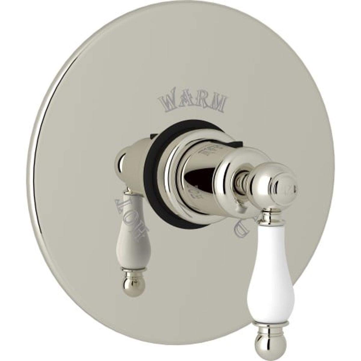Mitigeur thermostatique encastré Arcana Rohl avec levier en porcelaine