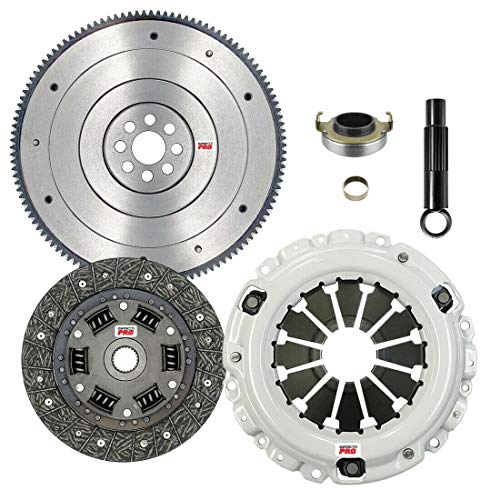 ClutchMaxPRO Performance Stage 1 Clutch Kit with Flywheel Compatible with