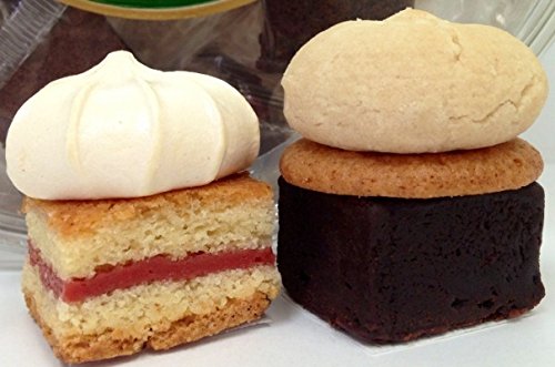 Miniatura 3 de Carla's Sweets Surtido 9 (55 aperitivos individuales 11 merengues, 11 brownies, 11 mantecaditos, 11 pasteles de guayaba, 11 galletas de mantequilla)