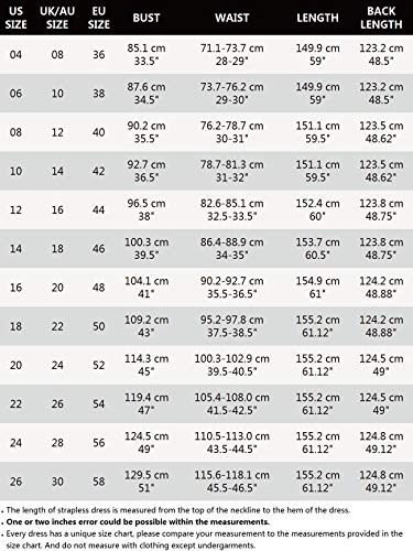 Ever-Pretty Vestiti da Sera d'Onore in Chiffon