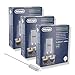 Produktbild DL-pro 3x Entkalker EcoDecalk Mini 6x100ml kompatibel mit DeLonghi 5513292821 DLSC003 Kaffeemaschine mit DL-pro Reinigungsbürste
