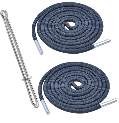 CICISTORY Cordón para Pantalones de Jogging, Cordón de Repuesto de Algodón, Cinta de Cordon para Sudadera, Adecuado para Sudaderas con Capucha, Pantalones, Chaquetas y Sudaderas