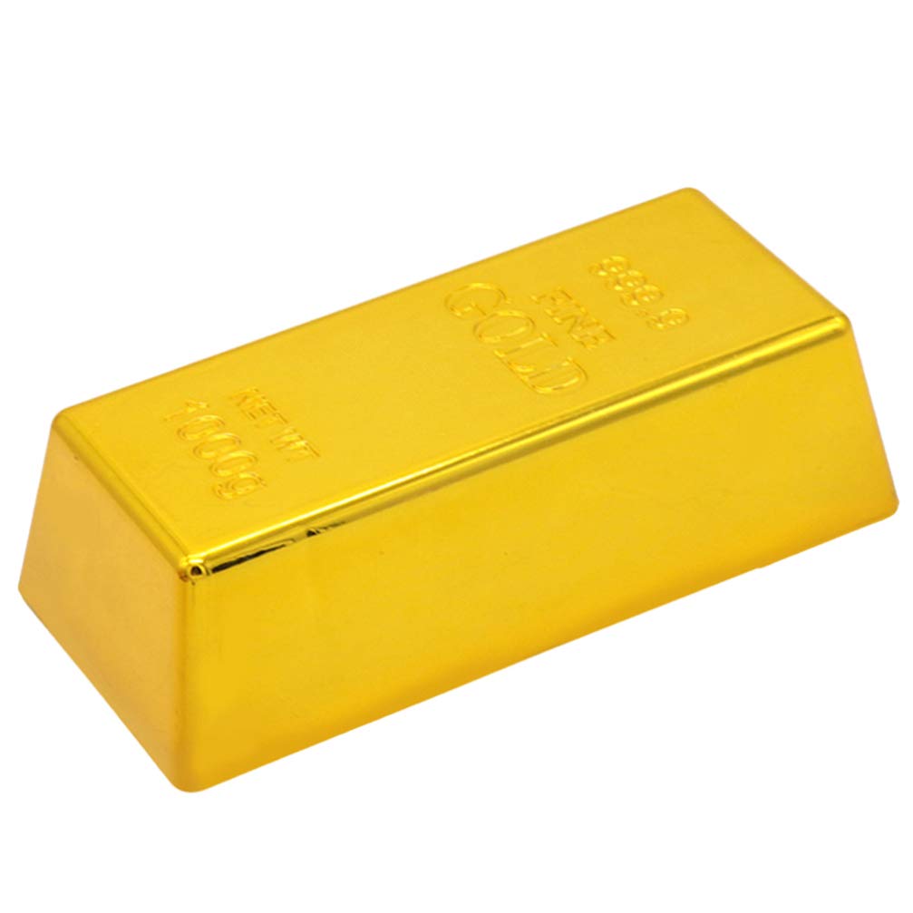 Buy NUOBESTY Fake Gold Bar Fake Golden Brick Replica Gold Bar Bullion