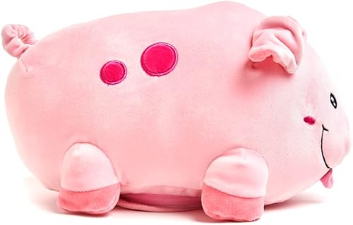 Miniatura 5 de Cuddle Barn - Jiggly Wigglies Piggy  Juego de peluche interactivo animado de cerdo de peluche que juega Pop Goes The Weasel y viene con tarjetas, 11