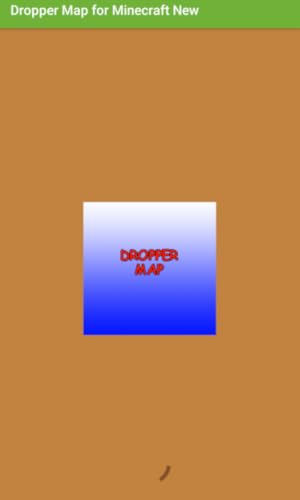 Dropper Map for Minecraft Pro