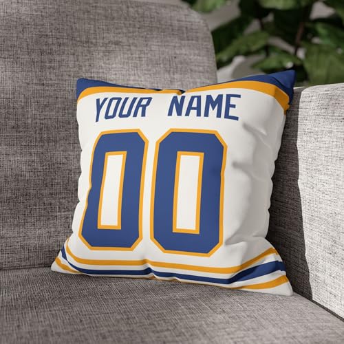 Image of ANTKING Buffalo Throw Pillow Personalized Custom Any Name and Number for Men Women Boy Gifts