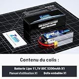 Zeee batterie LiPo 3S 5200 mAh en 80C avec prise XT60 photo 6