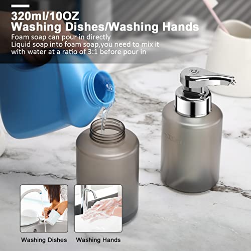 Phneems 001 Automatic Foaming Soap Dispenser Touchless Auto Foam Hand Soap Dispenser Hands Free Electric Refillable Soap Dispenser thumb #4