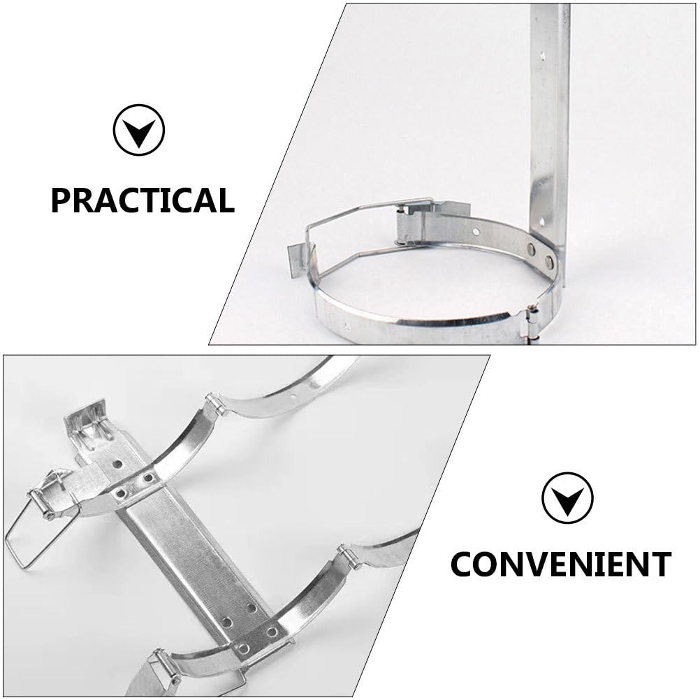 Alipis 2piezas Soporte De Pared para Extintor De Incendios Montaje Y Práctico Rack De Almacenamiento para Extintor Accesorio Esencial para Seguridad Hogares Y Coches