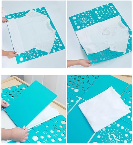 Miniatura 4 de Camiseta de plástico duradero Ropa plegable Ayudante fácil y rápido para adultos y niños (negro)