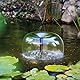 Biling Solar Teichfilter Komplettset mit Pump - 50W 2100 l/h Solar Teichpumpe mit Filter für Teiche bis 4000l - Solar Wasserspiel Springbrunnen für Außen Garten Teiche Pool Wasserreinigung