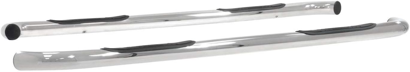 ARIES 203039-2 3-Inch Round Polished Stainless Steel Nerf Bars, No-Drill, Fits Select Ford F-150