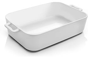 Deep Ceramic Baking Dish: The Ultimate Lasagna Pan for Family Gatherings