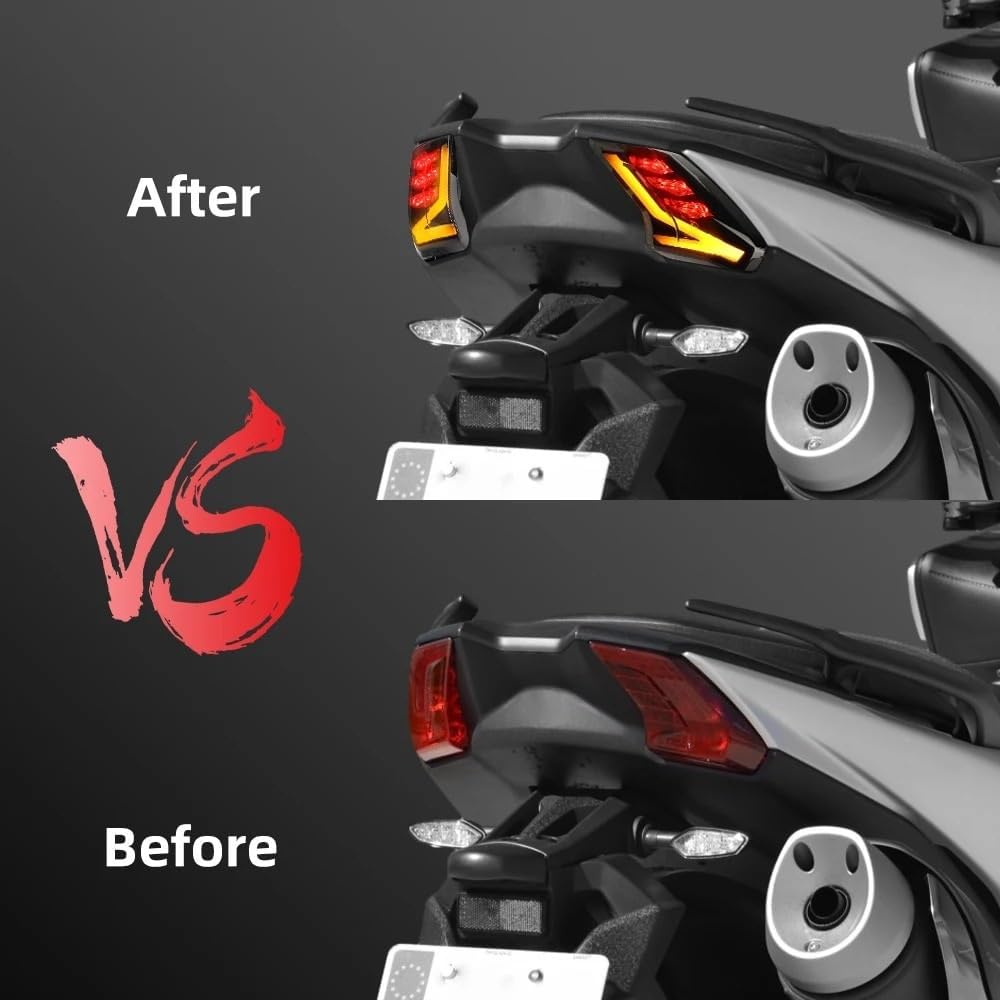 バイク用ヘッドライト LED ターンシグナルライトリアテール
