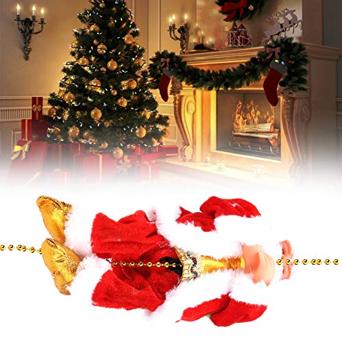 Elektrisch de kerstman Claus, Flanel en Plastic 22x11.2x8.5 cm Afbeelding Ontwerp voor Kinderen Pluche Pop Speelgoed - Image 5