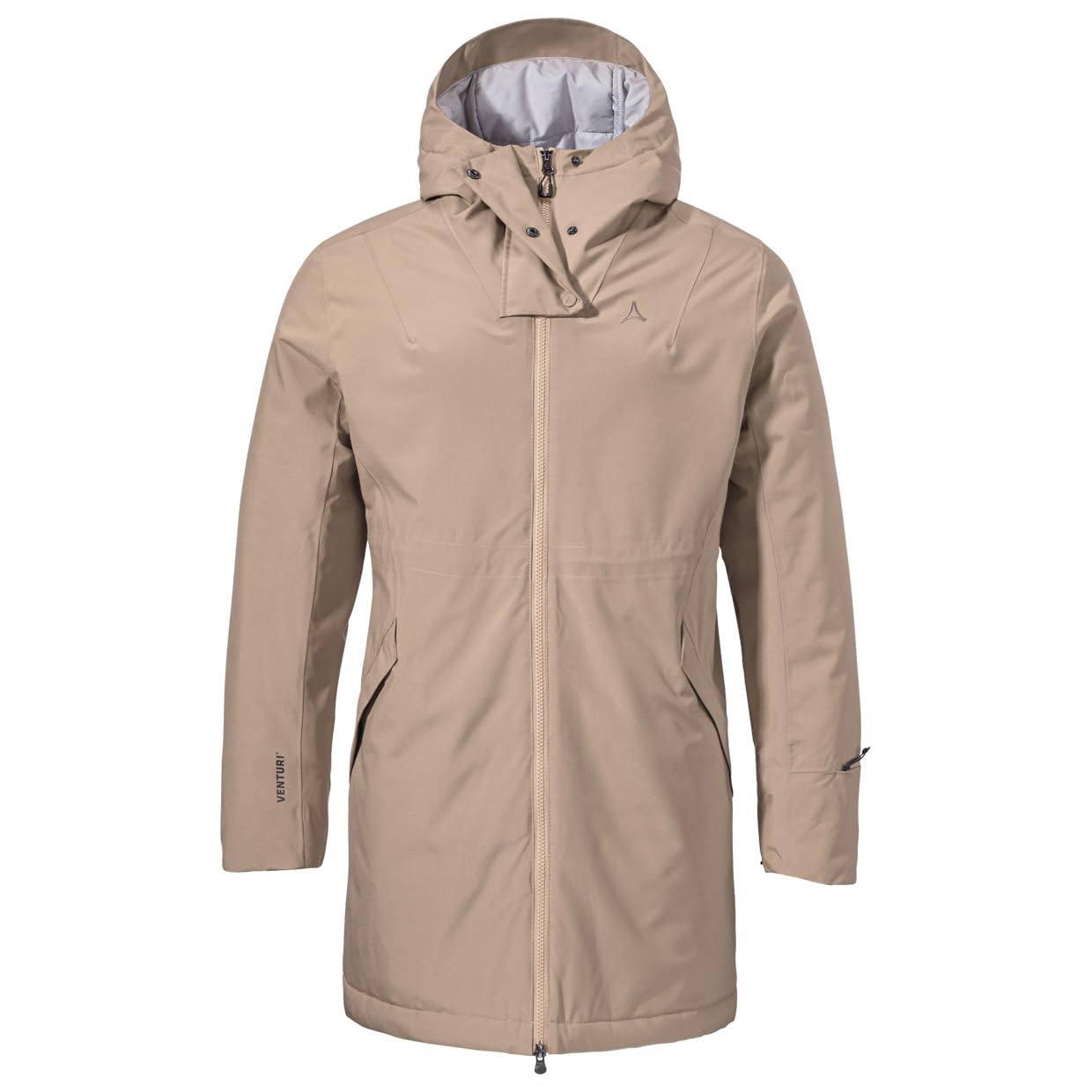 Schöffel Women's Ins Parka Style Crivat WMS Winter, Mushroom, 36