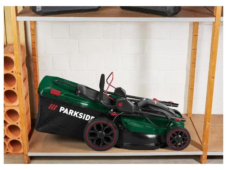 Park Side akumulatorowa kosiarka PRMA 40 E3 40 V - 580 m² tacka 50 l bezszczotkowa kompatybilna z X20V Team, baterie nie są dołączone