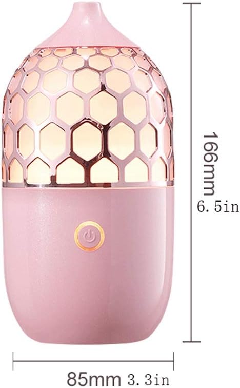Humidifiers 90ml Portable Mini Cold Mist Humidifier With Night Light Personal Humidifier Automatically Shut Down Ultra-quiet 2 Spray Modes Suitable For Family Baby Bedroom Office Tr