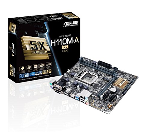Asus H110M-A/M.2/CSM Scheda Madre Full-Optional