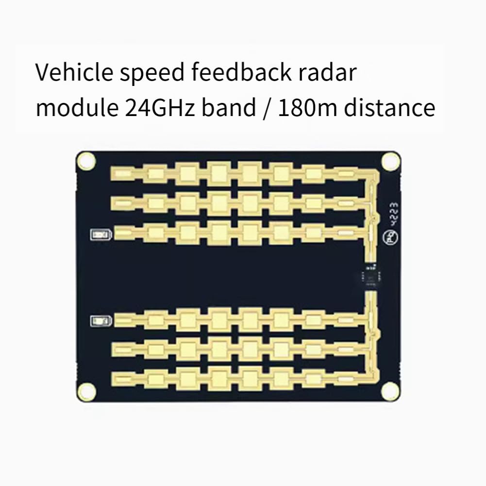 LD2415H Radarmodul 24G Millimeterwellen-Fahrzeuggeschwindigkeitsrückmeldung Langstrecken-Geschwindigkeitssensor Serielles Kommunikationsmodul