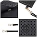 AnsTOP Lightweight Leather Mini Pouch Small Crossbody Bag Cell Phone Purse Wallet Shoulder Bags for Women, Fit with iPhone 11, X, 8 Plus (Black)